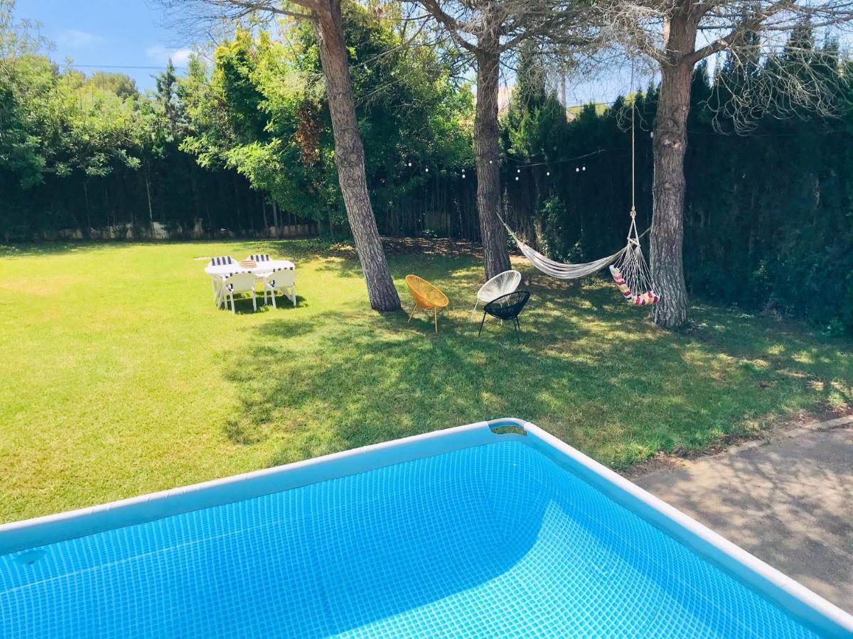 Casa Mediterranea Con Gran Jardin Y Piscina A 500 M De La Playa Roda de Bará Eksteriør billede