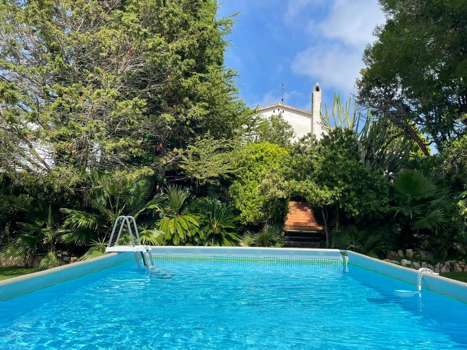 Casa Mediterranea Con Gran Jardin Y Piscina A 500 M De La Playa Roda de Bará Eksteriør billede